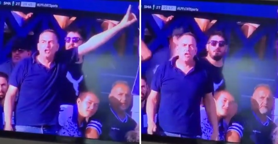 Mandó al frente a su papá hincha de Gimnasia y la historia se volvió viral: “Adivinen dónde está”