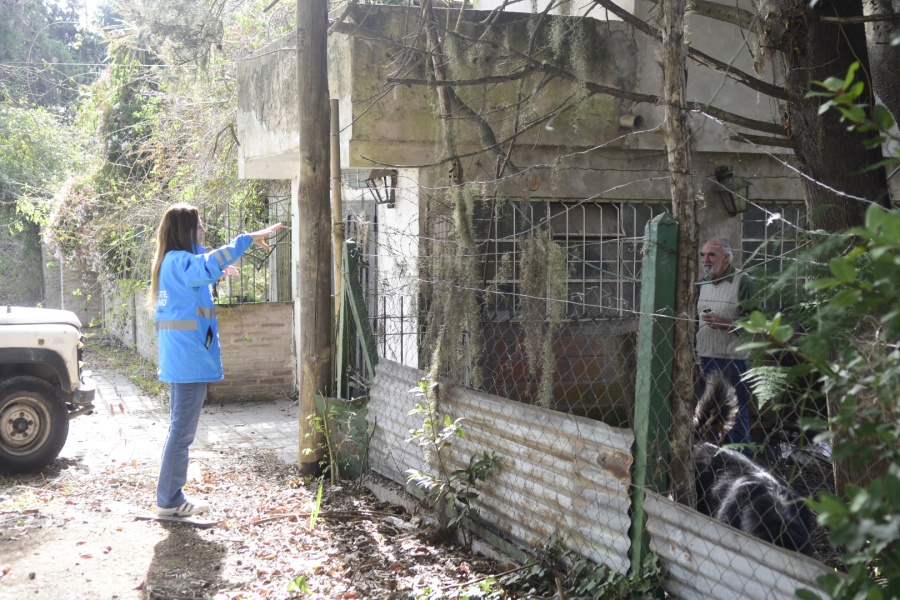 Se realizó un importante operativo de prevención del dengue en San Carlos