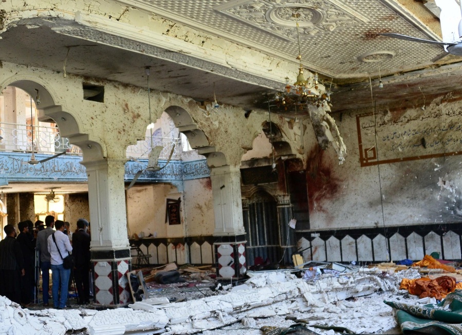 Gran explosión en una mezquita de Afganistán dejó 12 muertos