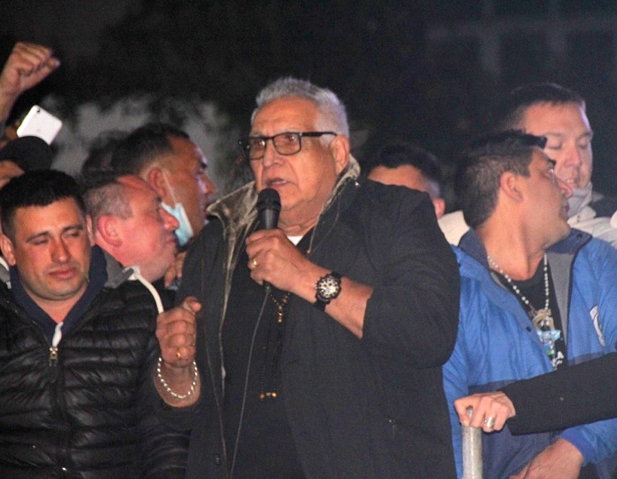 Los detalles de la declaración judicial del Pata Medina tras el acto en calle 44