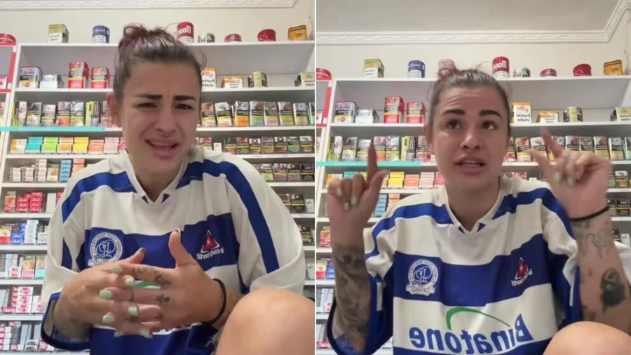 Un cliente la criticó por la ropa que usaba y su descargo se viralizó en las redes