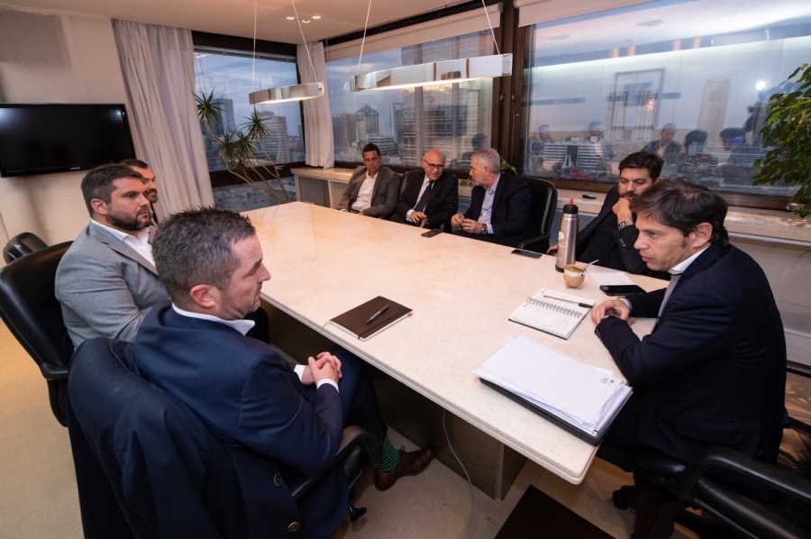 Kicillof se reunió con autoridades de la empresa noruega que hará exploraciones sísmicas en octubre