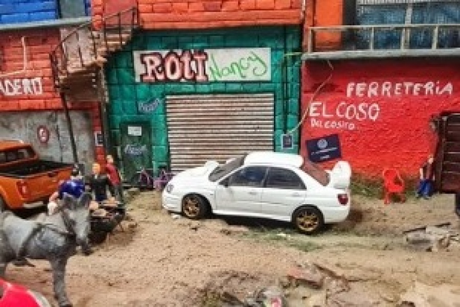 Un pibe recrea el conurbano bonaerense en maquetas y revolucionó Tik Tok: “Necesito ver más”