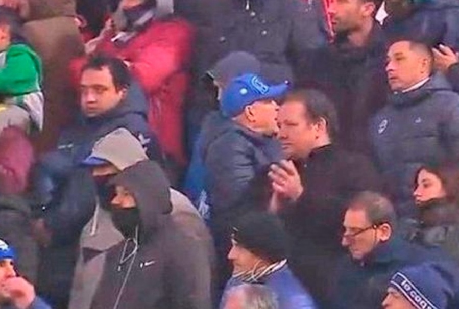 ¿Diego se hizo presente? Los platenses enloquecieron al ver a Maradona ”alentando” al Lobo