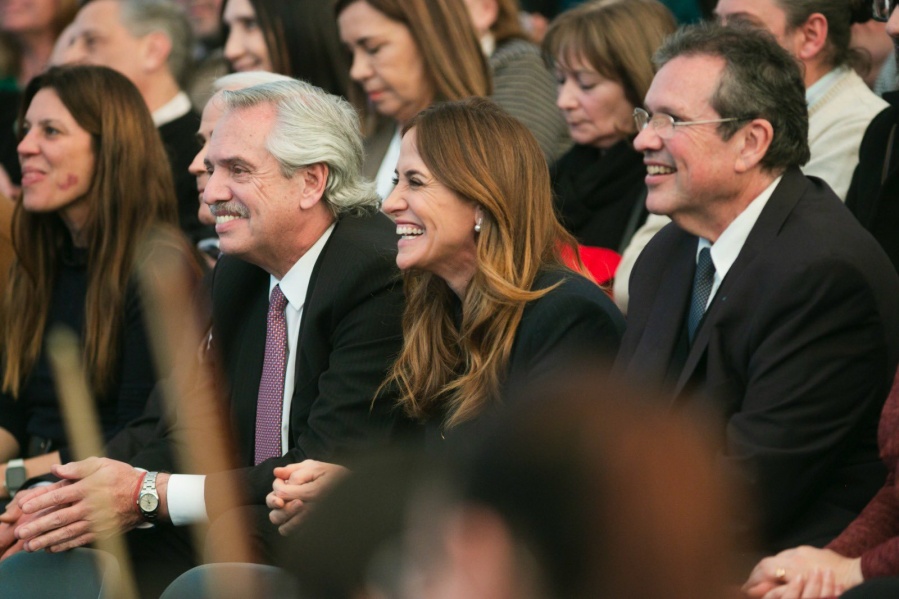 Alberto Fernández y Tolosa Paz visitaron Tecnópolis y disfrutaron del Concierto de Orquestas Infantiles y Juveniles