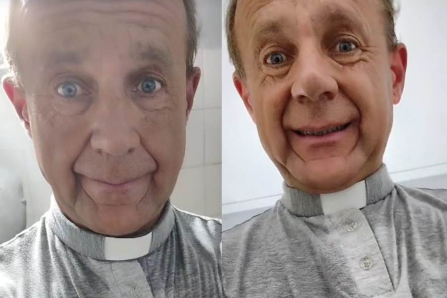 ”¿Querés ser más feliz?”: un cura de Villa Elisa se las ingenió para acercar la palabra de Dios de forma no tan ”mística”