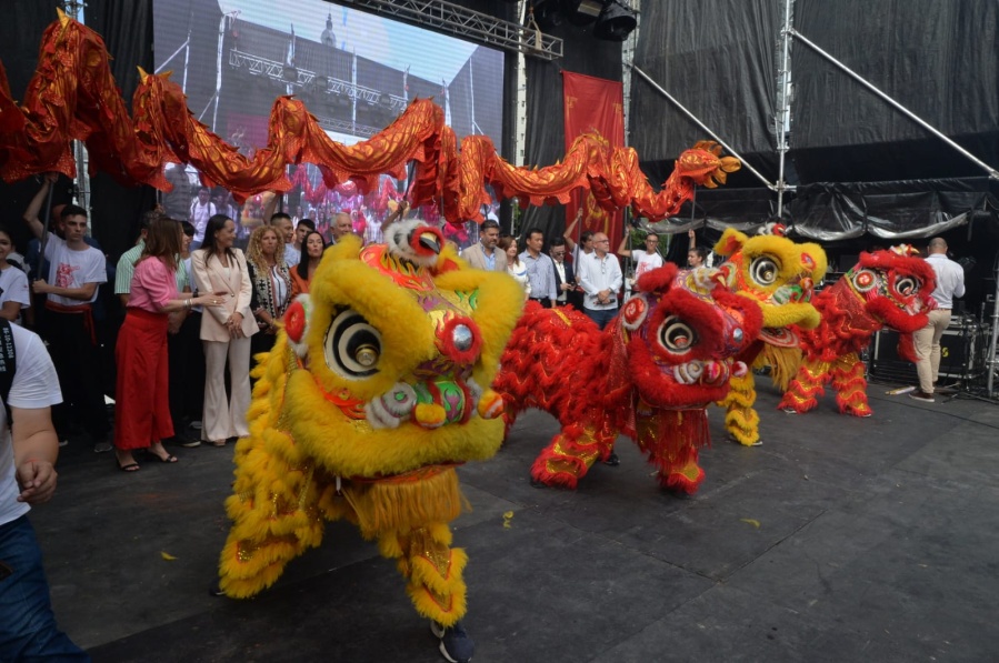 Se realizaron los festejos por el Año Nuevo Chino en La Plata