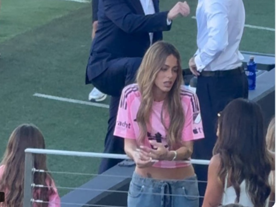 El video de Tini Stoessel y Antonela Roccuzzo en la presentación de Rodrigo De Paul en el Inter de Miami