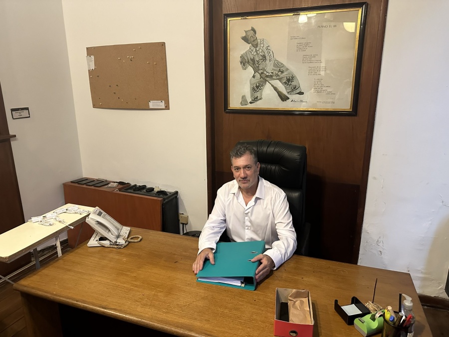 El primer mensaje del actor Alejo García Pintos tras desembarcar en el Teatro Coliseo Podestá de La Plata: ”Será cuidado”