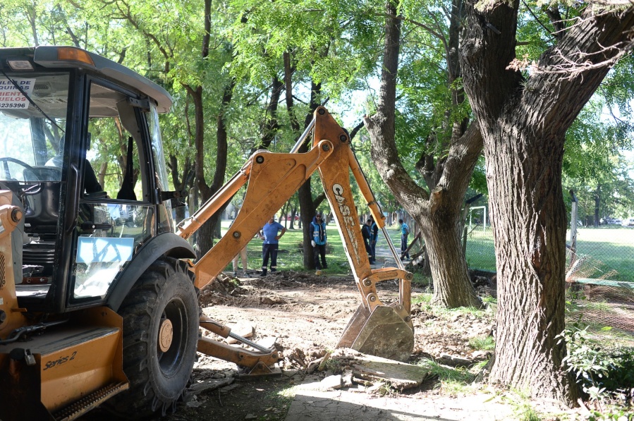 El Municipio recuperó una parte abandonada del Parque San Martín y sumará esa superficie al espacio público