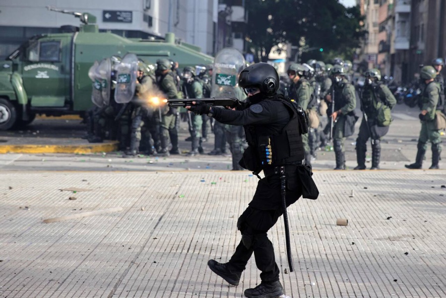 El lunes reconstruirán el disparo que hirió a Pablo Grillo