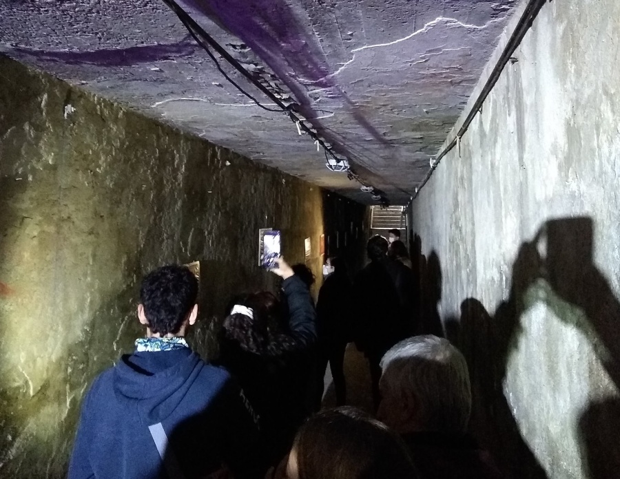 ”Fue un sueño cumplido”: fanático de las historias platenses bajó al túnel de Plaza Malvinas donde un peronista fue arrojado