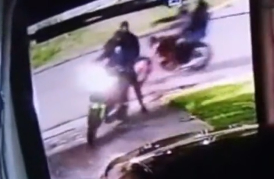 Una cámara grabó a las cuatro personas involucradas en el crimen del árbitro Héctor Lopumo en 25 y 73