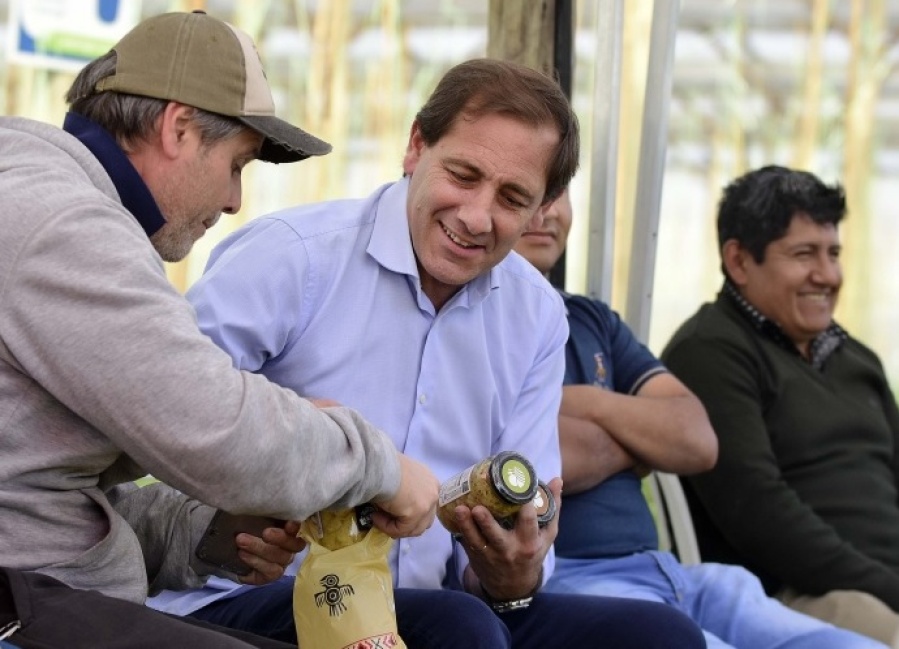 Garro anunció medidas de apoyo para más de 400 productores rurales de La Plata afectados por la sequía