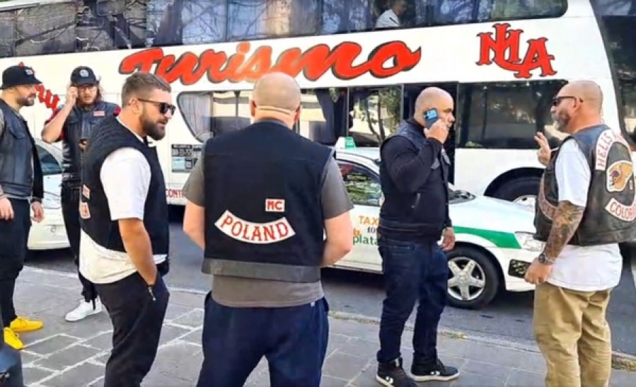 Mega evento de los Hells Angels en Argentina: miles de motoqueros en La Plata