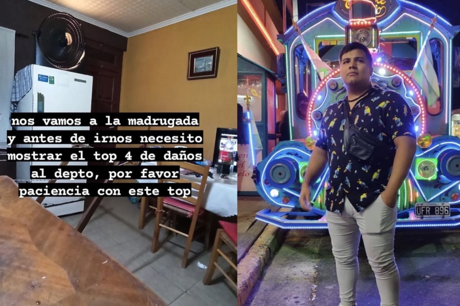 Les alquiló un departamento en San Clemente del Tuyú, se lo destruyeron y se enteró por sus redes sociales el motivo