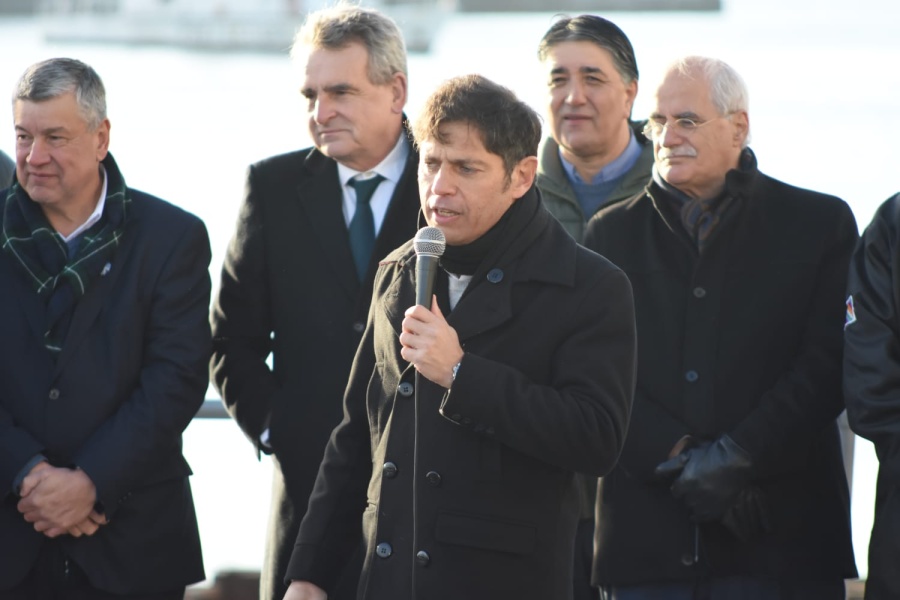 Kicillof en el aniversario número 70 del Astillero Rio Santiago: “La oposición quiere cerrarlo; ya lo avisaron”