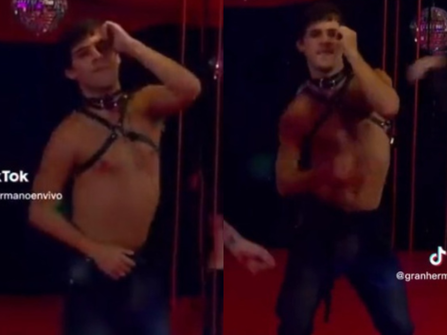 El baile hot de Agustín, el platense de Gran Hermano, que se viralizó en las redes