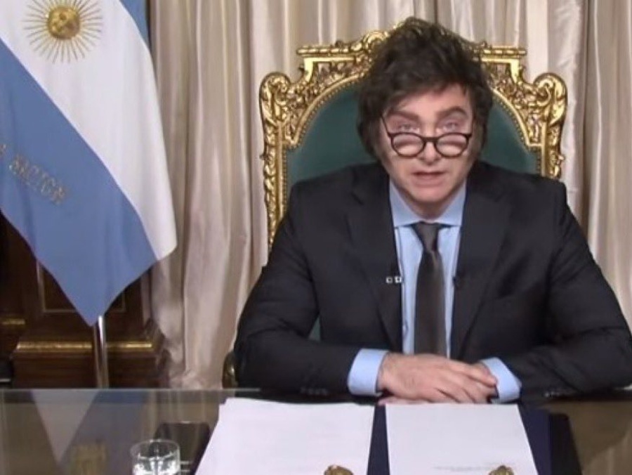 Saludo por fin de año, mensaje a la dirigencia política y expectativas para el 2024: que dijo Milei en su cadena nacional