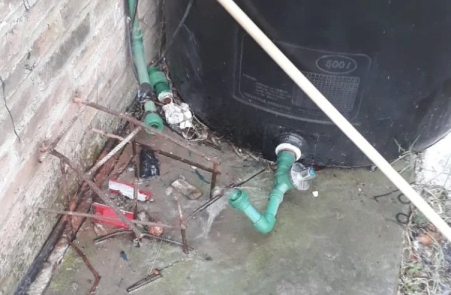 Un club de fútbol de la Liga Amateur Platense fue blanco de un ataque