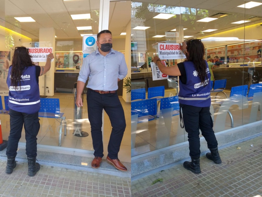 Clausuraron la farmacia de UPCN ubicada en pleno centro de La Plata