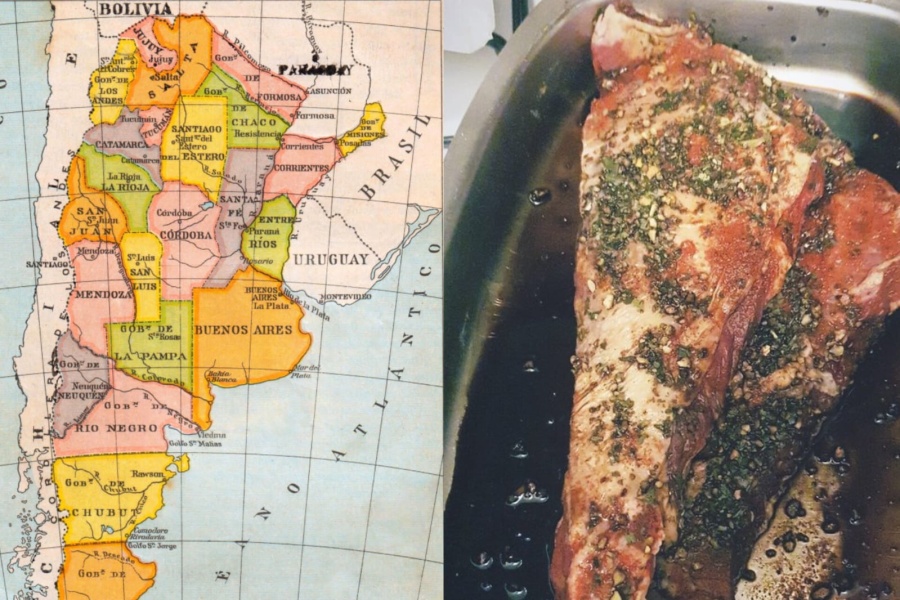 Una platense comparó una porción de carne con la ”República Argentina” y la ”endulzaron” de comentarios