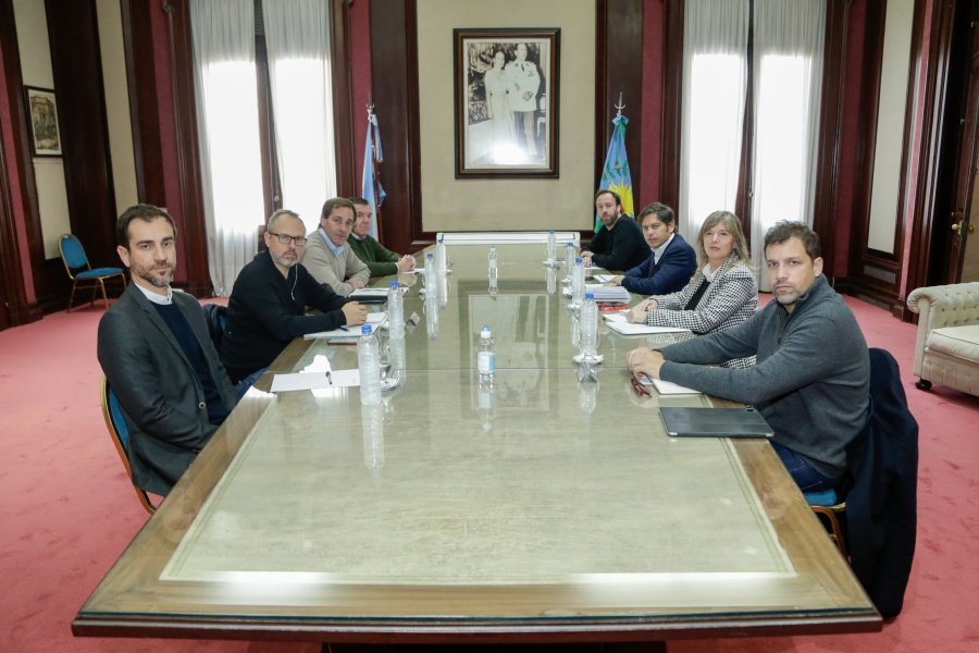 Kicillof tras la reunión con Garro y otros intendentes del PRO: ”Nunca hubo un plan tan ambicioso en infraestructura”