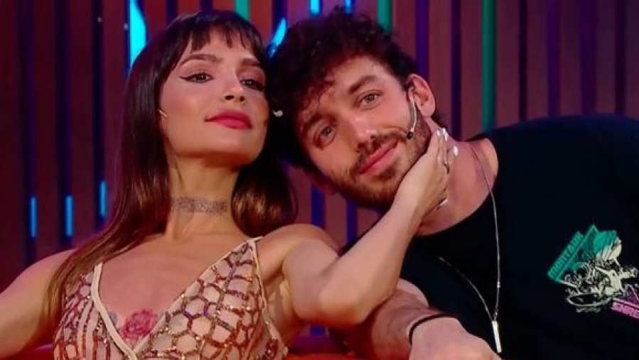 Brenda Asnicar presentó a su novio, Adam Justin, en televisión