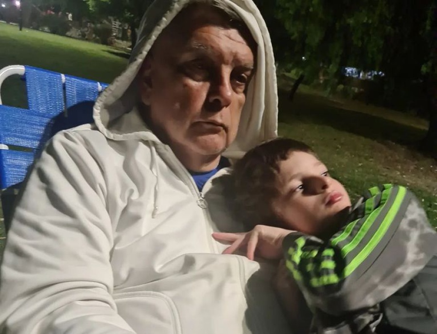 Fue internado por una neumonía el hijo de Luis Ventura: “Hoy nos toca esta... Hay que bancar”