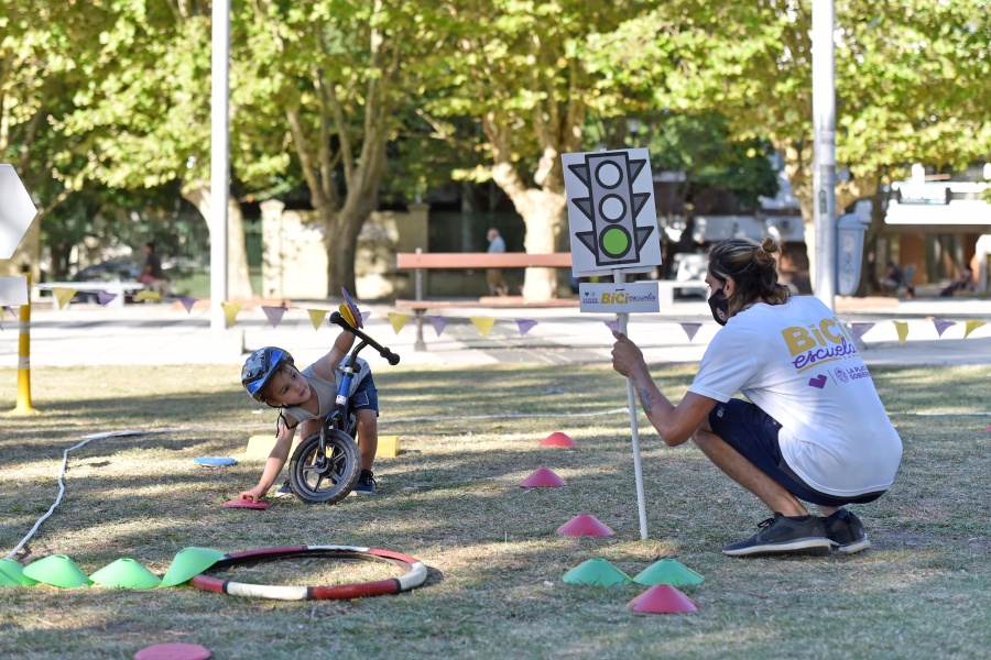 La ”Bici Escuela” municipal llega a City Bell