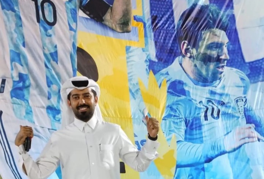 Diseñó un plan maestro para conocer a Messi: el extravagante Jeque que tiene un museo dedicado al 10