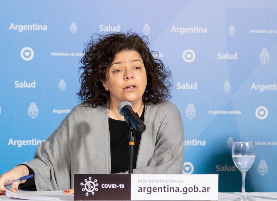 Vizzotti llevó tranquilidad por la suba de casos de Coronavirus y habló de la alta circulación de la Gripe B