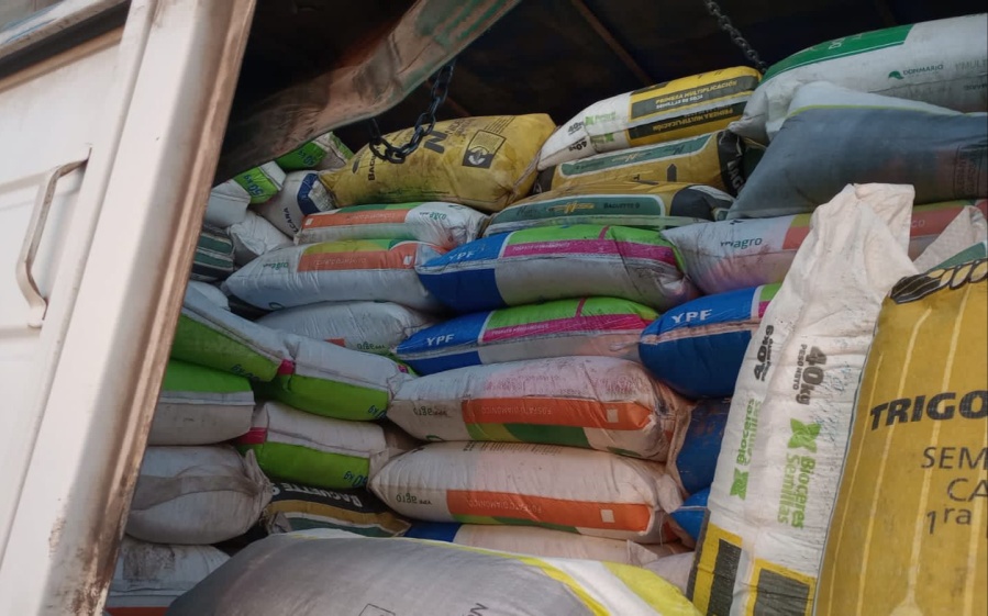 Fueron secuestrados más de 3 toneladas de fertilizantes que eran vendidos de manera ilegal en La Plata