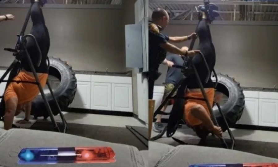 Quedó atorada en una máquina del gimnasio y debió socorrerla la policía