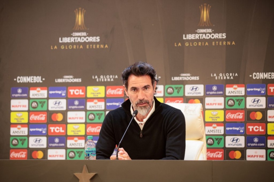 En modo Copa: Domínguez relativizó las polémicas en Brasil, parafraseó a otro DT Pincha y chapeó con la mística 