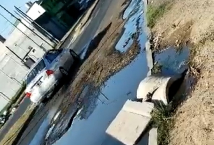 En 66 y 159 se quejaron por un cráter que lleva mucho tiempo sin solución