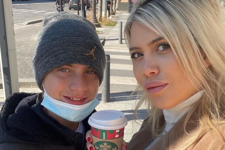 El tierno posteo de Wanda Nara a su hijo, que quiere ser futbolista: ”Los sueños se trabajan y yo ahí estaré”