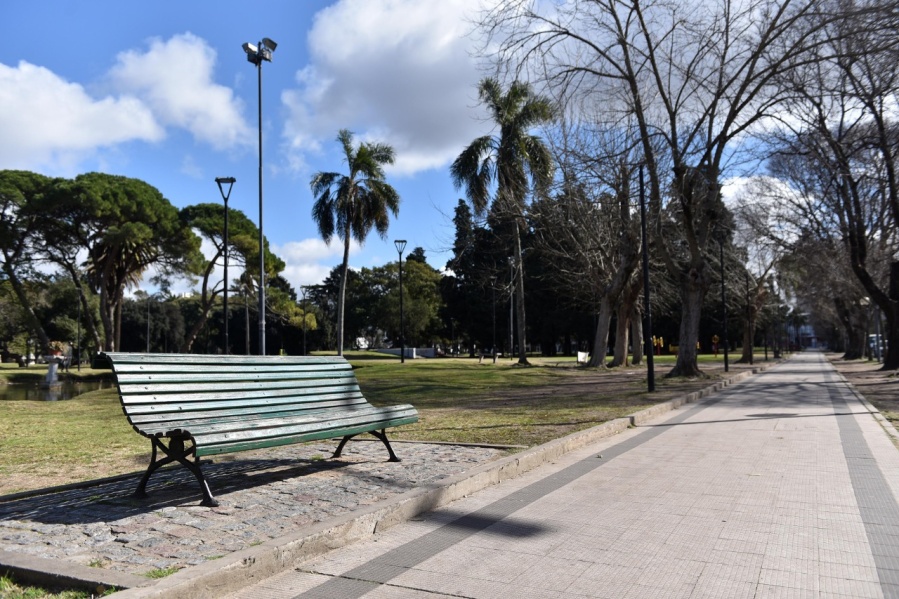 Reemplazarán 204 bancos de madera en las plazas y parques de La Plata