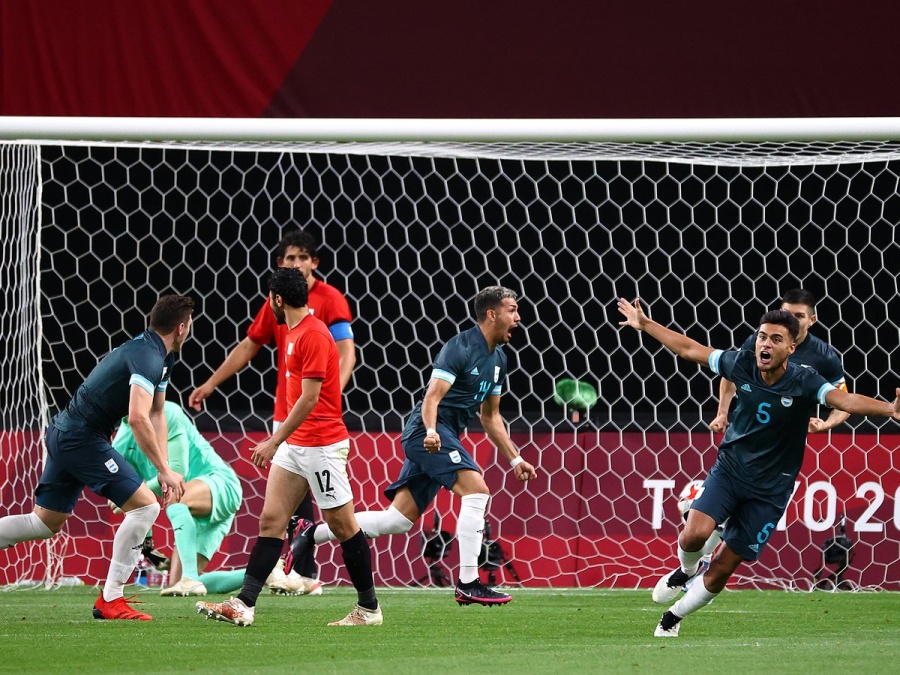La Selección Argentina de fútbol le ganó 1-0 a Egipto en los Juegos Olímpicos