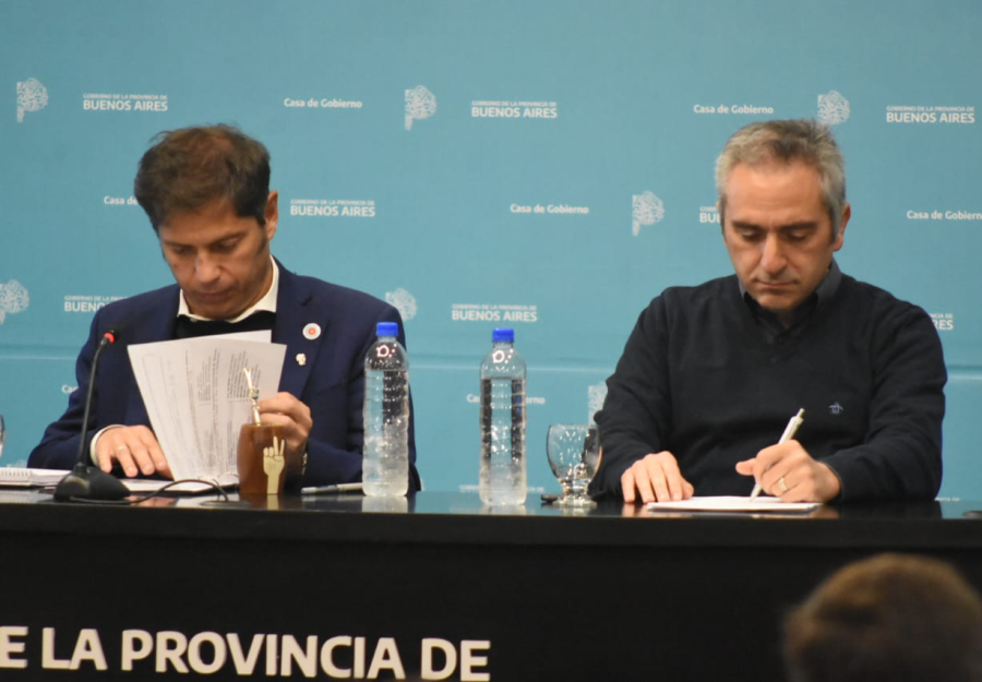 Situación social en la Provincia: Kicillof y Larroque ratificaron mayor inversión pero hablan de una ”deserción” nacional