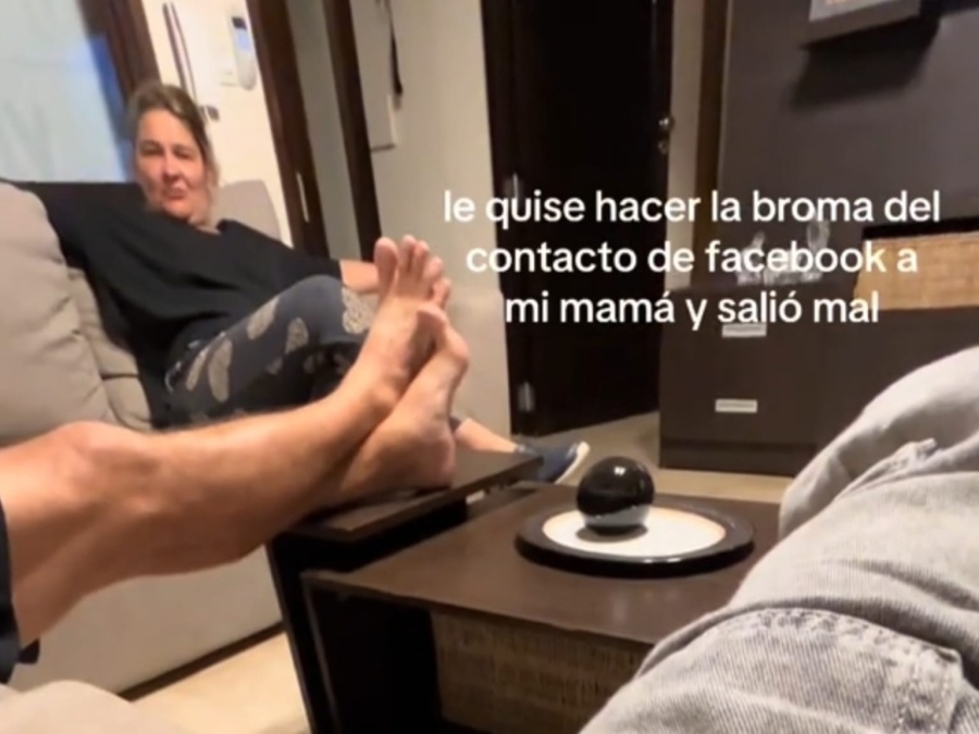 Hizo el famoso trend de Tik Tok y salió mal: ”Es mi tía que está muerta”