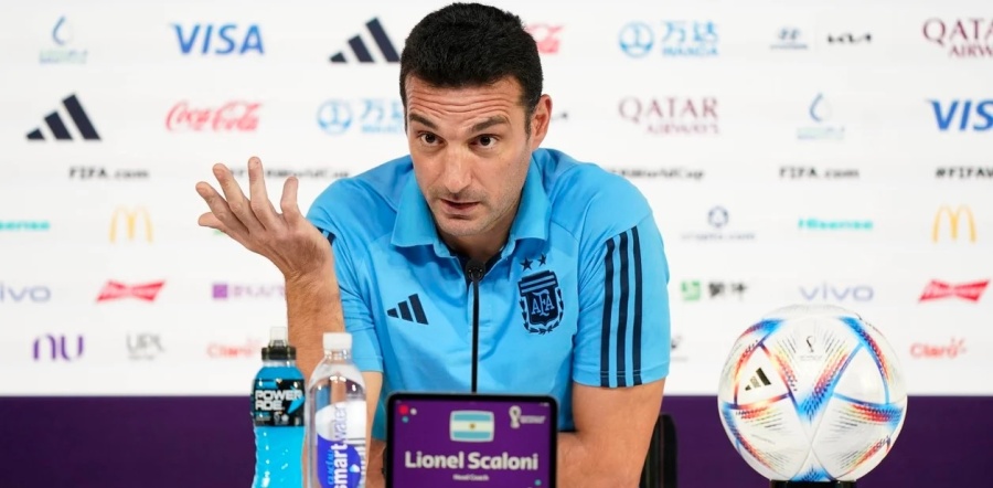 Scaloni habló en conferencia de prensa y manifestó que no son ciertos los rumores de lesión sobre Rodrigo De Paul