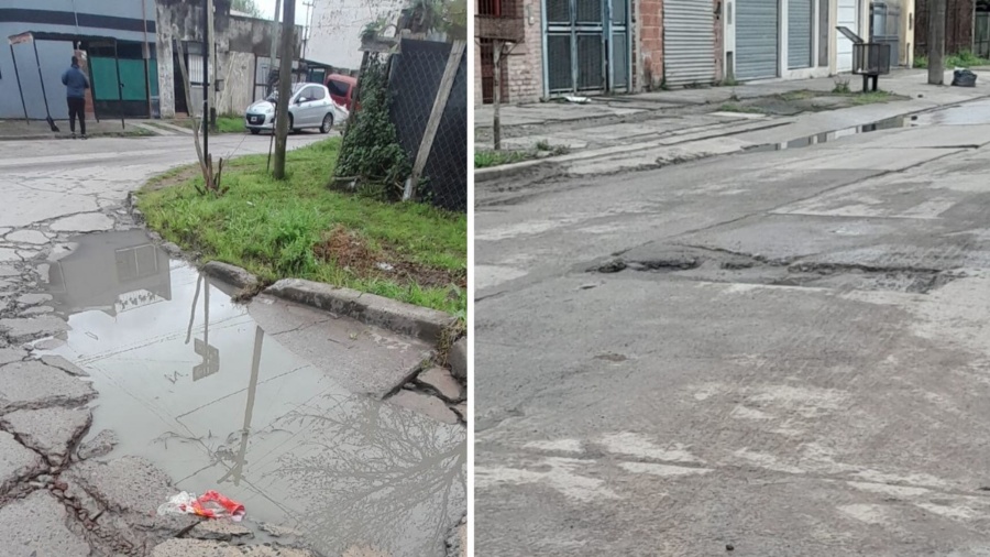 Bronca y malestar de vecinos de Berisso por el estado de las calles e intensifican sus reclamos a la municipalidad
