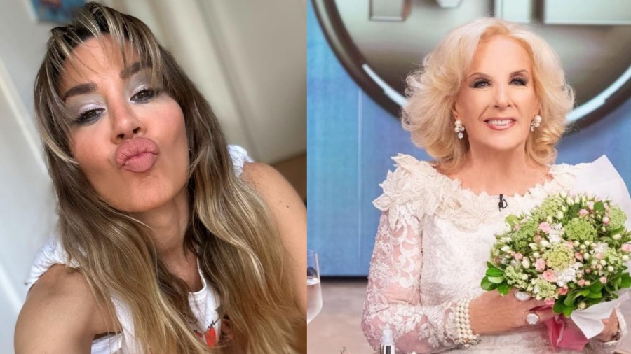 Jimena Barón compartió una icónica foto junto a Mirtha Legrand cuando tenía tan solo 10 años: ”Ya laburaba 12 horas por día”