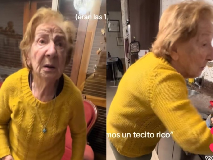 La reacción de una abuela cuando su nieta le dijo que no comió en todo el día: “Comé todo lo que quieras mi amor”