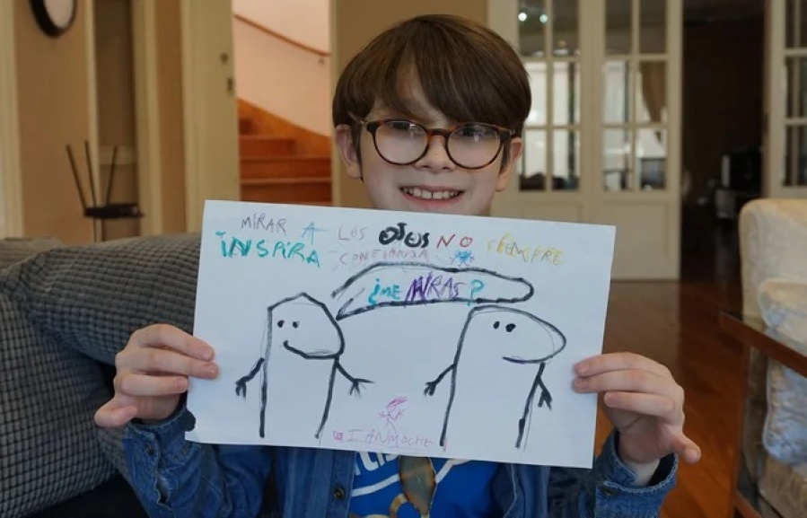 Es platense, enseña sobre autismo y protagonizó un complicado momento con Feinmann en vivo: quién es Ian Moche