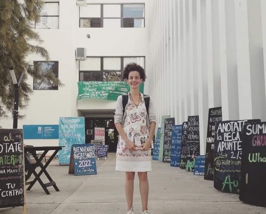 De Brasil a La Plata sin escalas: conoció a su novio vendiendo tortas en Copacabana y armó un grupo clave para las mujeres