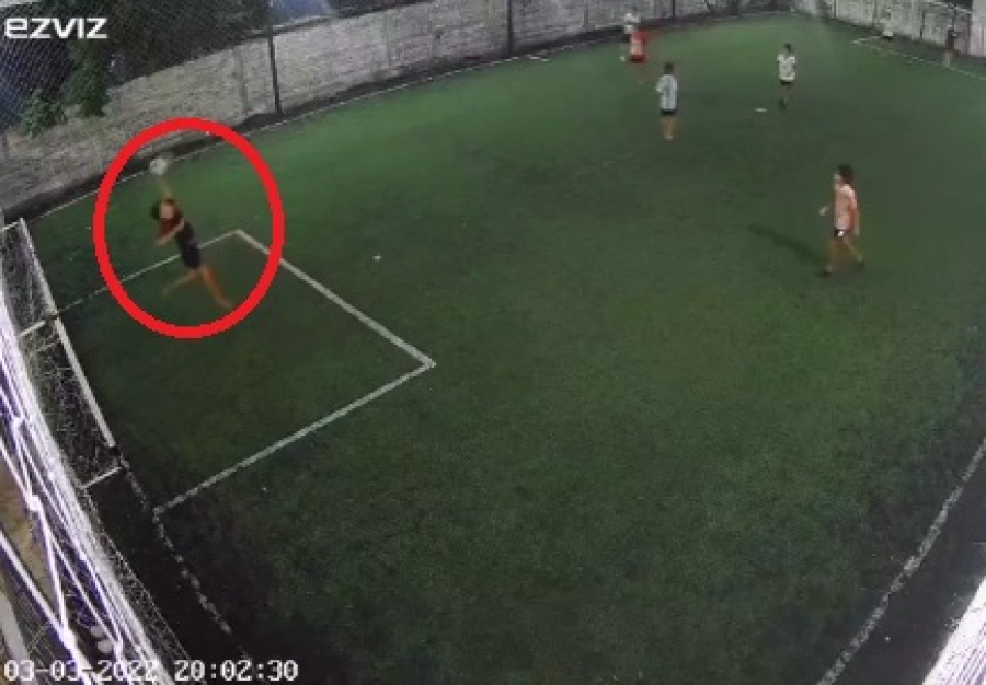 El increíble blooper en un partido de Fútbol 5 en La Plata que quedó grabado: ”Puede pasar”