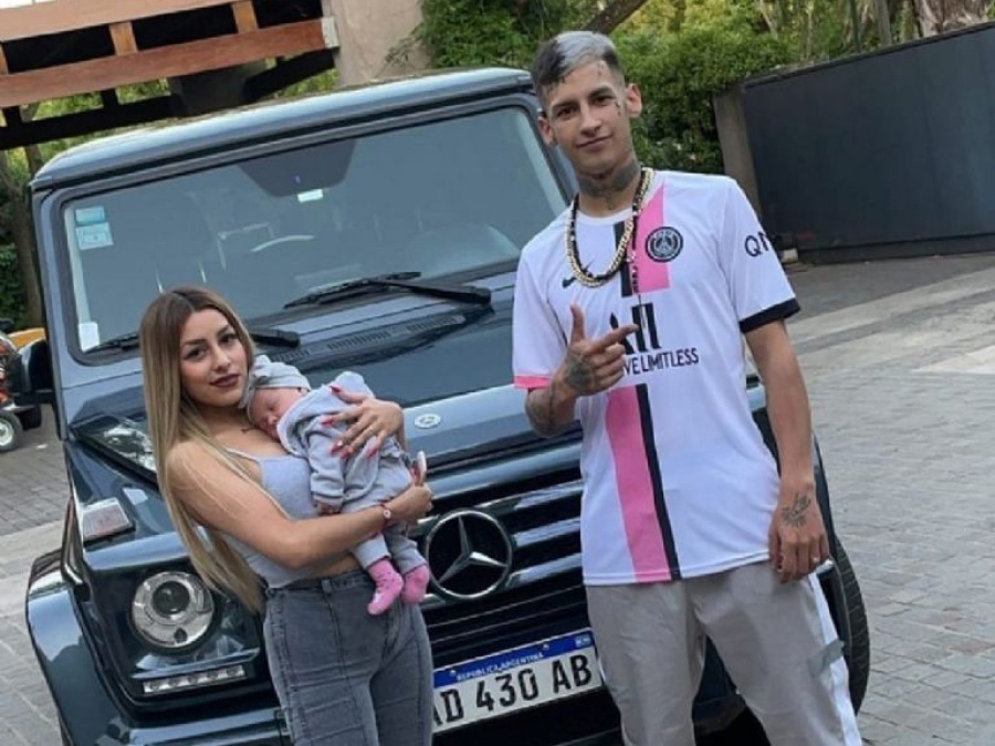 L-Gante le puso seguridad a su beba y su novia: ”En la calle pasan cosas horribles”