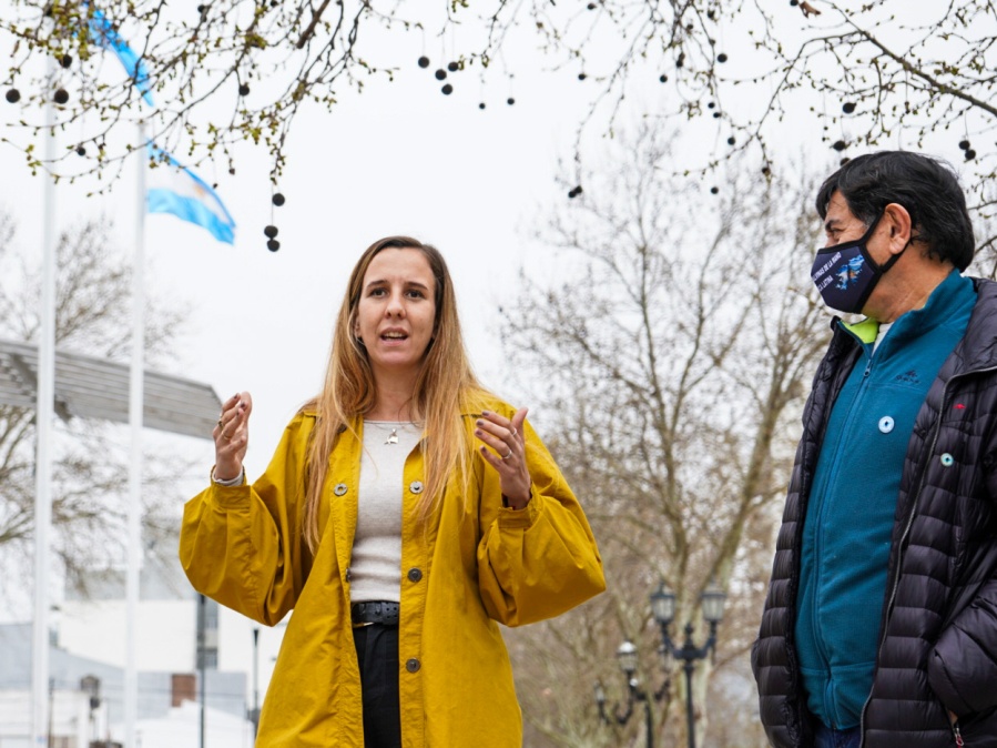 Lucía Iañez participó del reclamo del CECIM por la designación de un director para el Espacio de la Memoria Islas Malvinas